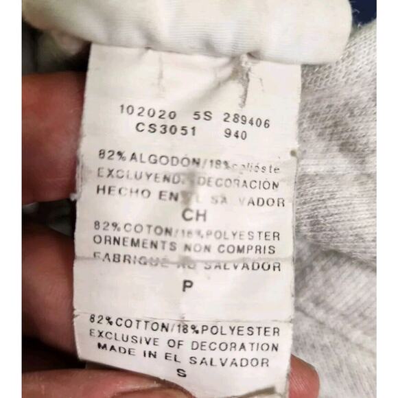 Vtg Champion Reverse Weave University of Michigan Wolverines Hoodie Adult Small - Picture 9 of 9